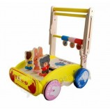 OEM Design Fashionable Wooden Baby Walker Wholesale