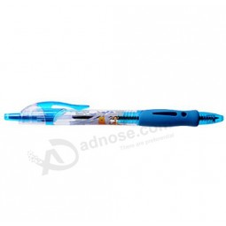 Wholesale customized top quality OEM Novelty Transparent Ballpoint Pen