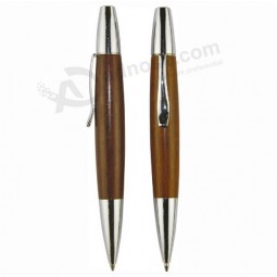 2017 Wholesale customized top quality Newest OEM Wooden Metal Ballpoint Pen