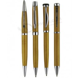 Wholesale customized top quality Novelty Wooden Metal Ballpoint Pen-A003