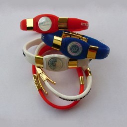 Wholesale customized top quality Design Silicone Balance Bracelet