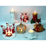 New Design Christmas Ceramic Candle Holder Wholesale