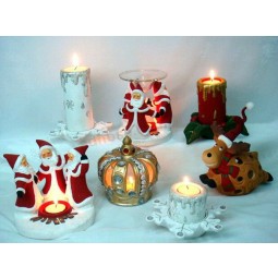 New Design Christmas Ceramic Candle Holder Wholesale