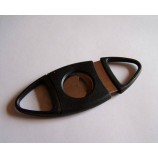 Custom Black Plastic Cigar Cutter for Sale