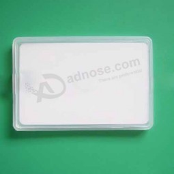 Wholesale customized top quality Nice Clearly Transparant Business Card Case