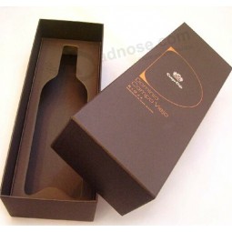 Wholesale customized top quality New Design Nice Wine Cardboard Gift Box