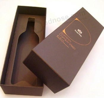 Wholesale customized top quality New Design Nice Wine Cardboard Gift Box