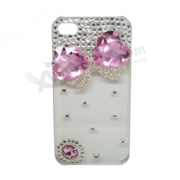 Wholesale customized top quality New Product Fashionable Luxury Crystal Case for iPhone 4S