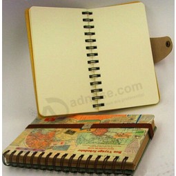 Customized top quality Classical Pattern Wspiral Diary for Sale