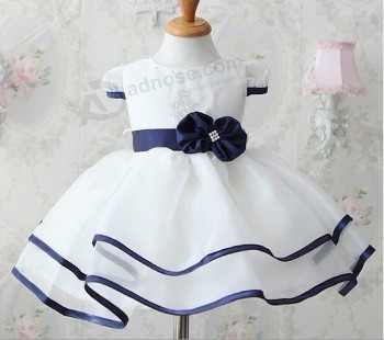Girl′s Princess Dress, Pure White Wholesale