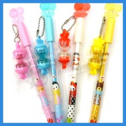 Customized top quality Promotional Colorful Carton Gel Pen with 0.5mm Needle Tip