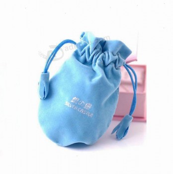 2017 Customized top quality Velvet Gift Pouch with Unique Design