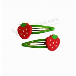 Customized top quality New Product Big Capacity Nice Cute Children Snap Hair Clip