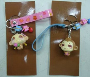 Customized high quality New Style Cartoon Mobile Phone Strap