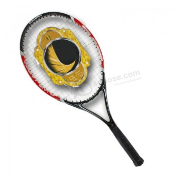 Aluminum Carbon Fiber Tennis Racket, PU Handle Wholesale