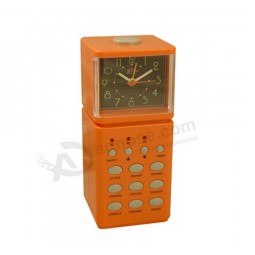 Customized high quality Nice Novelty Music Desk Clock for Sale