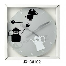 2017 Wholesale customized high-end Novelty Plastic Wall Clock