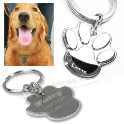 2017 Wholesale customized high-end Nice Cute Metal Pet ID Tags