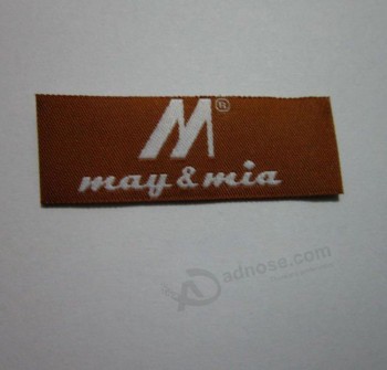 Custom Bag Woven Label, Made of Taffeta, High-Quality