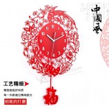 Fashion Chinese Gift Art Acrylic Wall Clock Wholesale