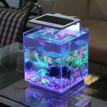 New Patent Nano View Acrylic Fish Tank Aquarium for coffee Table Aquarium Wholesale