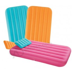 OEM New Design Color Kids′ PVC Inflatable Air Bed Wholesale