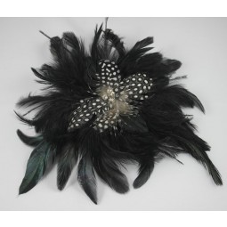Hot Sale Fashion Resin Stone Feather Brooches Wholesale