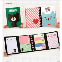 Wholesale customied top quality OEM New Design Promotional Sticky Notepad