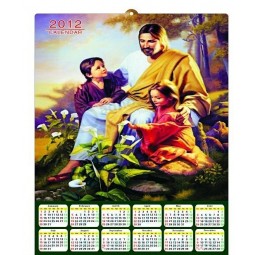 Wholesale customied top quality Hot Sale Promotional Plastic Wall Calendar