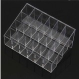 Makeup Cosmetics Lipstick Organizer Clear Acrylic 24 Drawers Display Box Storage Wholesale