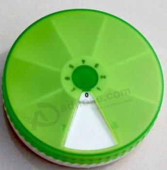 Wholesale customied top quality New Popular OEM Plastic 8compartments Pill Box