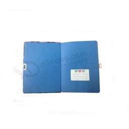 2017 Wholesale customied top quality Newest Eco-Friendly Diary with Lock and Key