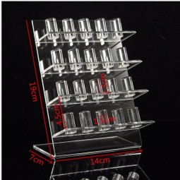Large 4 Tiers of Acrylic Jewelry Displays for 20 PCS Rings Wholesale