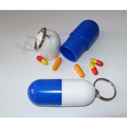 Wholesale customied top quality Best Pill Box Keychain