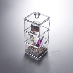 Hot Sale! New Style Fashionable 3 Tier Stackable Acrylic Box Wholesale