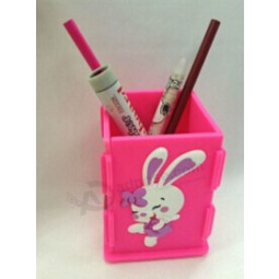 Wholesale customied top quality OEM Design Selling 3D Silicone Pen Holder