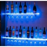 Custom Acrylic Wine LED Display, Acrylic Wine Rack Display Wholesale