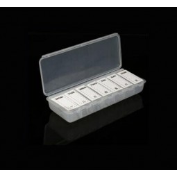 Wholesale customied top quality OEM Design 7 Day Pill Box