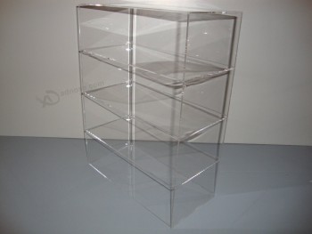 丙烯酸有机玻璃台面展示柜陈列柜箱柜12“x 6”x 16“批发