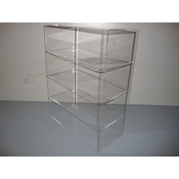 Acrylic Lucite Countertop Display Case Showcase Box Cabinet 12" X 6" X 16" Wholesale