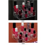 Acrylic Material Counter Acrylic Lipstick Display for Store, 24 Holder Display Wholesale