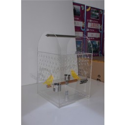 New Nice Watching Acrylic Bird Carriers/Cages Wholesale