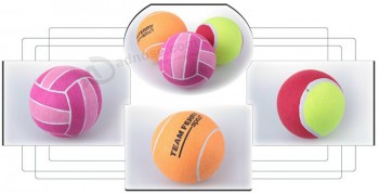 Customied top quality Inflatable Tennis Set with One Six-Inch Ball
