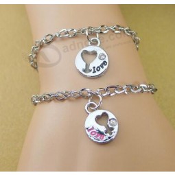 2017 Customied top quality New Arrival Fashion Love Couple Bracelet