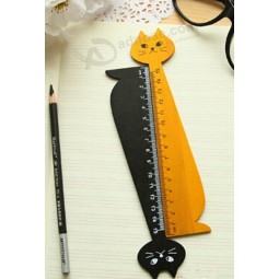 2017 Customied top quality New Design Fashion Cartoon Wooden Ruler