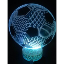 Amazing 3D Illusion Table Lamp and Newest Creative Gift LED 3D Night Light Wholesale