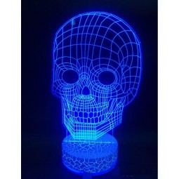 Colorful Creative LED Illusion Acrylic Table Lamp 3D LED Christmas Wholesale