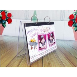 V Shape Desktop Calendar Stands, Acrylic Calendar Display Wholesale