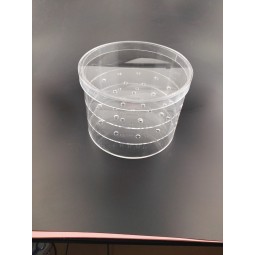 Clear Acrylic Round Flower Box, Custom Size and Color Wholesale