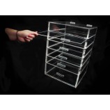 Custom Clear Acrylic Makeup and Cosmetic Organizers, Drawer Organizers, Light Weight, Visible, Durable, Easy to Clean